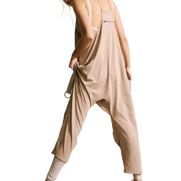 FP Movement | Hot Shot Onesie Jumpsuit (Women’s) | Crème 
Sz L - Picture 3 of 7